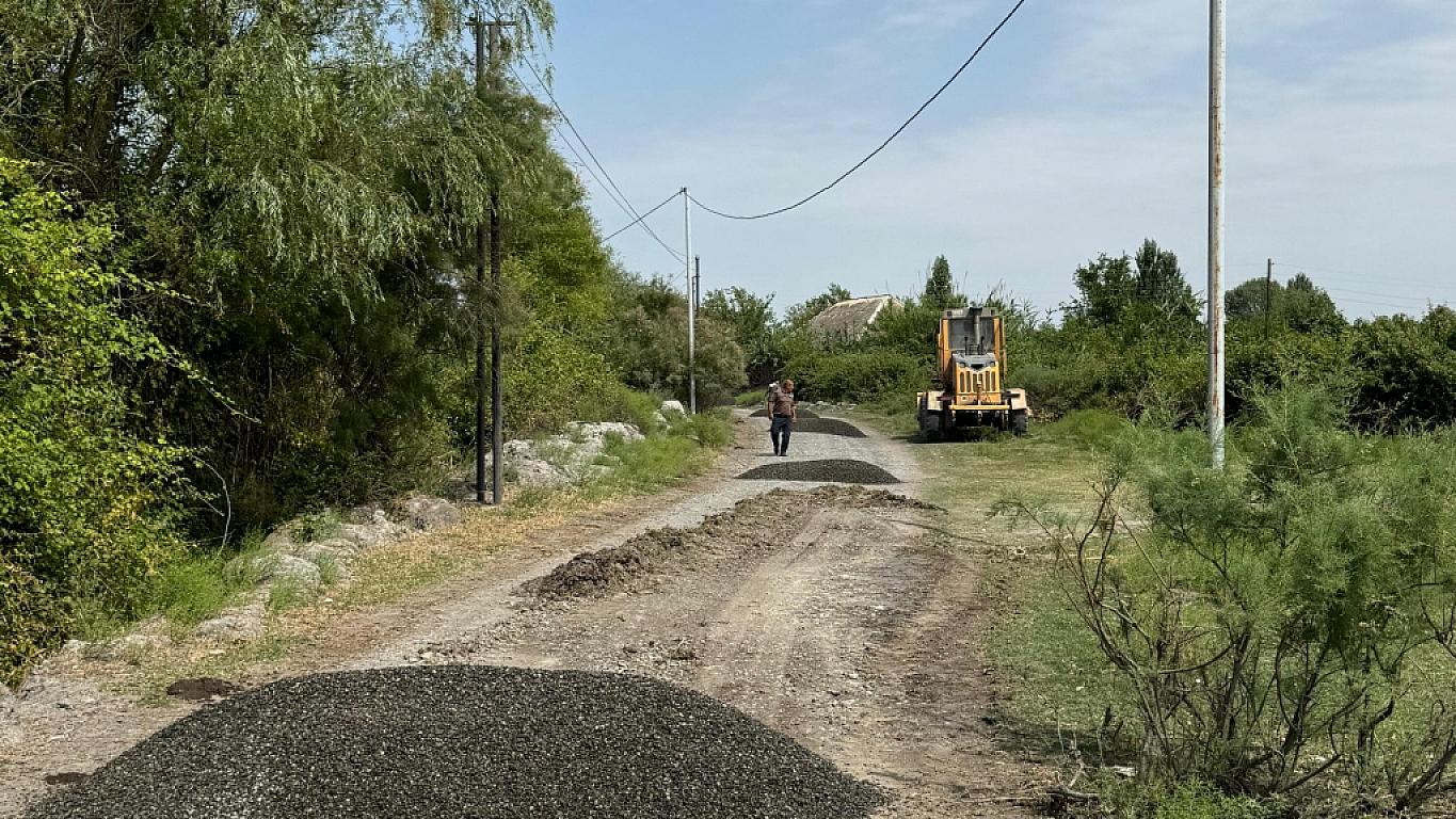 Cücük kəndində abadlıq işləri aparılıb.