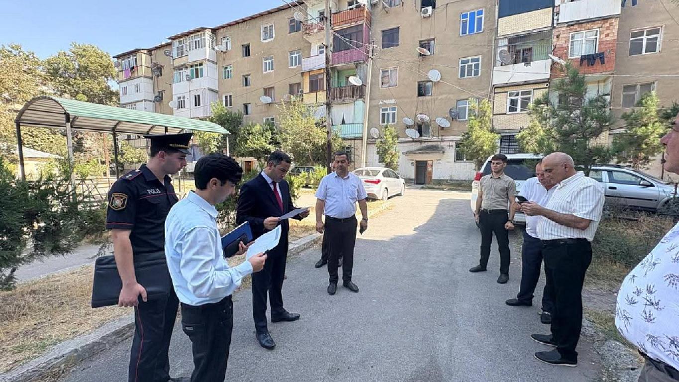 Ağdaşda reydlər davam etdirilir.