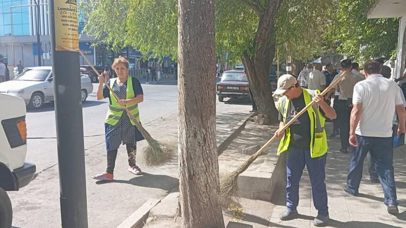 Ağdaşda reydlər davam etdirilir.