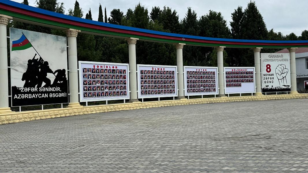 Şəhidlər Memorial Kompleksində yenilənmə işləri aparılıb.